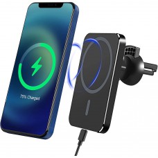 Magnetic Wireless Car Mount Charger, 15W Fast Charge Auto-Alignment Air Vent Phone Holder Stand 360В° Rotation Compatible with iPhone 12/13 Mini/Pro/Pro Max Magnetic Wireless Car Mount Charger, 15W Fast Charge Auto-Alignment Air Vent Phone Holder Stand 360В° Rotation Compatible with iPhone 12/13 Mini/Pro/Pro Max
