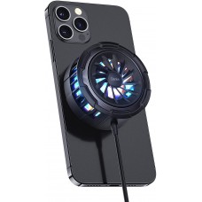 BENKS Magnetic Wireless Charger Cooler Radiator for iPhone 13 & 12 Series, Fast Wireless Charging Cooling Fan for Game Heat Dissipation, Magsaf-e Wireless Charging Station for iPhone 13/12 Accessories BENKS Magnetic Wireless Charger Cooler Radiator for iPhone 13 & 12 Series, Fast Wireless Charging Cooling Fan for Game Heat Dissipation, Magsaf-e Wireless Charging Station for iPhone 13/12 Accessories